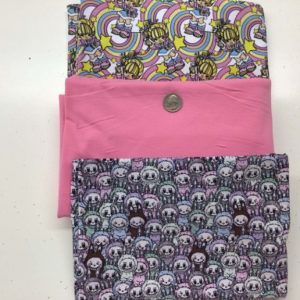 RTS BUNDLE Rainbow/Labubu Cotton Lycra - Fabric
