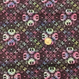 RTS Rainbow Diz Mouse Bandana Cotton Woven - Fabric