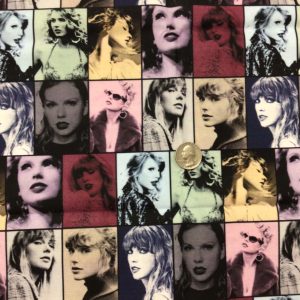 RTS Taylor Poster Collage Cotton Woven - Fabric